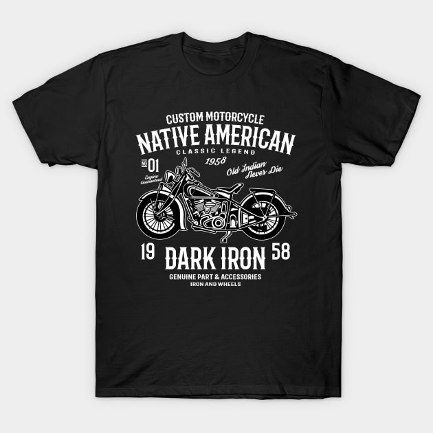 Custom Motorcycle T-Shirt by lionkingdesign